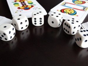 Casino Cards and Dices